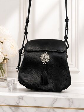 Brighton Barbados Collection Women’s Park Tassel Crossbody Pouch Classic Style